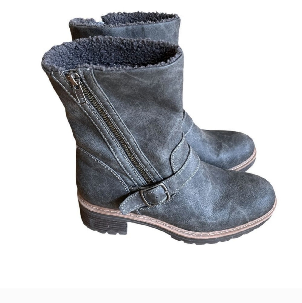 Womens’ Baretraps Lug Sole Mid Calf Boots Size 7.5